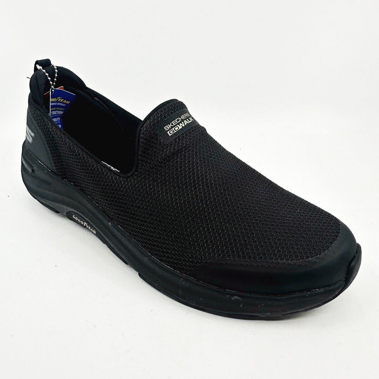 Skechers Go Walk Outdoor Fun Trail Black Womens Size 9.5 Slip Resistant Shoes