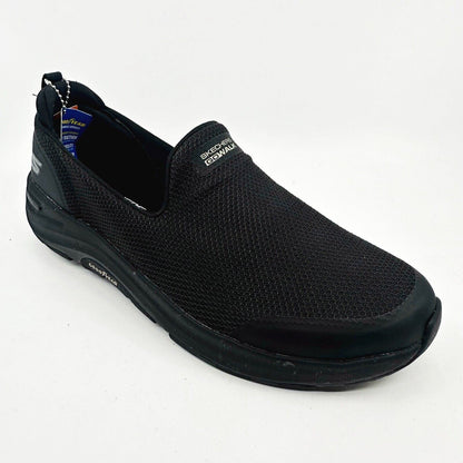 Skechers Go Walk Outdoor Fun Trail Black Womens Size 9.5 Slip Resistant Shoes