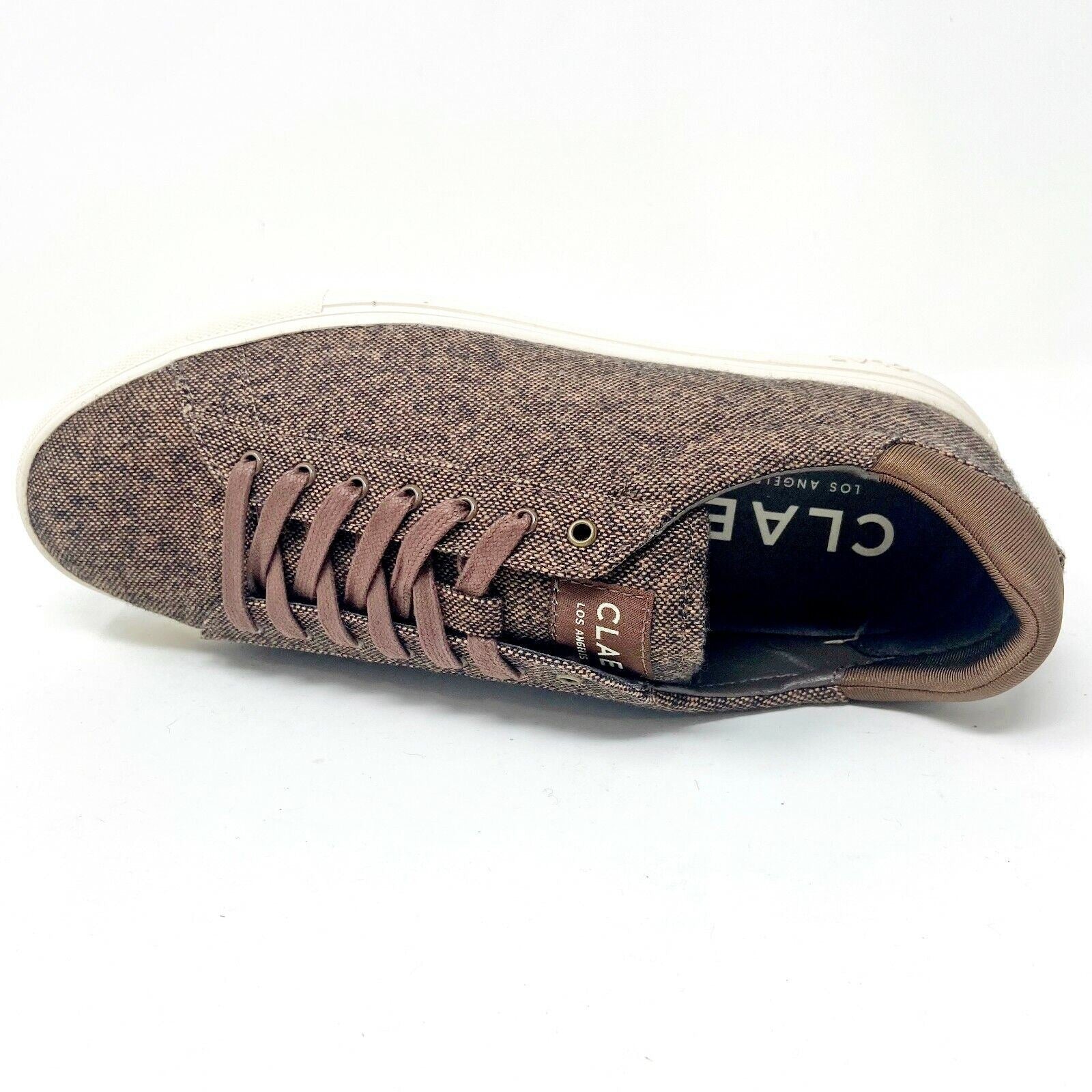Clae Bradley Textile Umber Textile Mens Premium Casual Sneakers