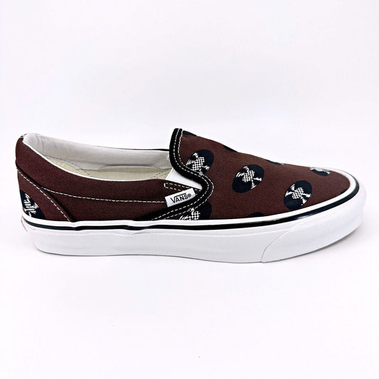 Vans Vault OG Classic Slip On (Wacko Maria) Brown Records Mens Sneakers