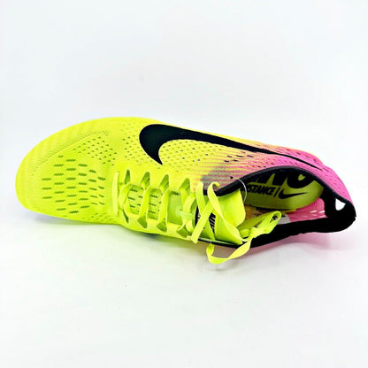 Nike Zoom Victory 3 OC Volt Pink Mens Size 13 Track & Field Distance Running