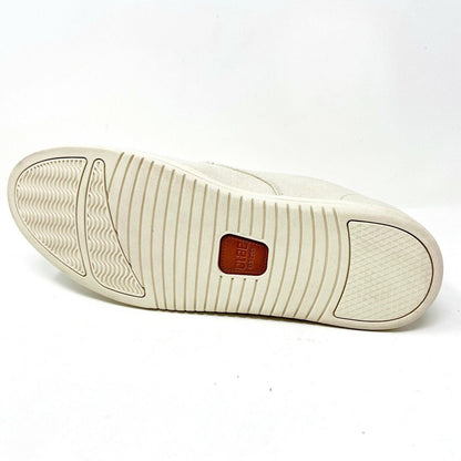 Clae Ellington Textile Natural Canvas Mens Size 7 Premium Sneakers
