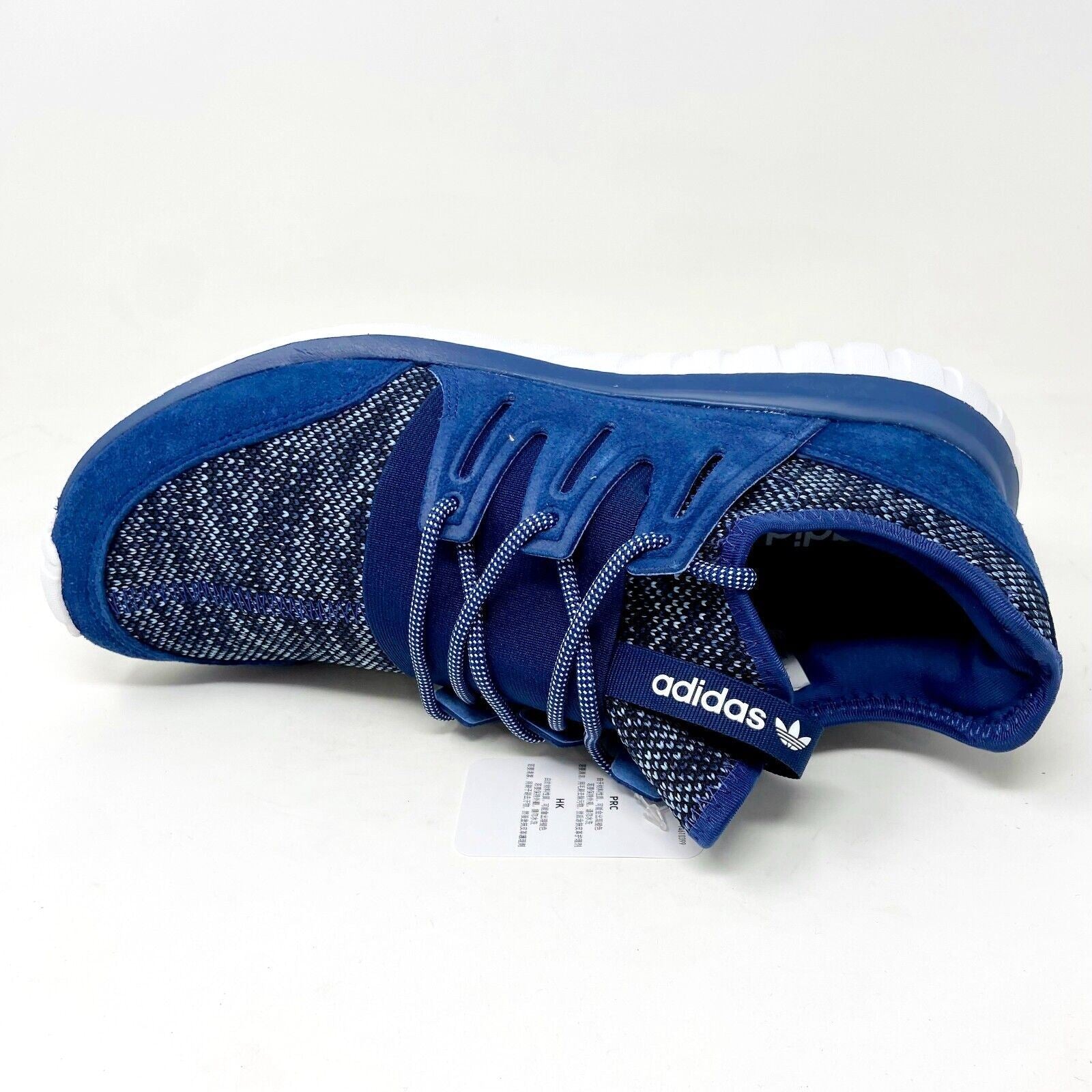 Adidas Originals Tubular Radial Blue Black Mens Casual Sneakers BB2396