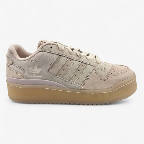 Adidas Forum Bold Stripes Putty Mauve Cream White Womens Athletic Sneaker