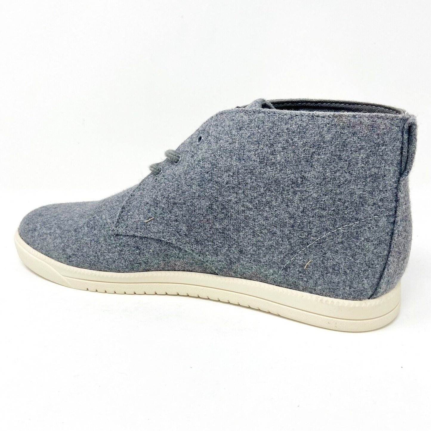 Clae Strayhorn Textile Charcoal Wool Mens Mid Premium Casual Sneakers