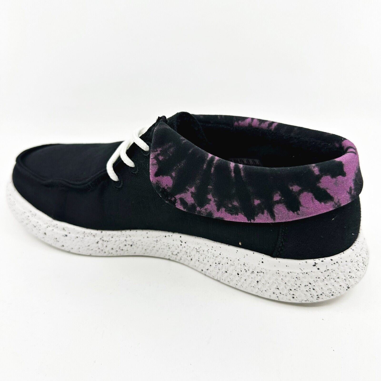 Skechers Bobs Skipper River Spell Black Purple Womens Size 6 Sneakers