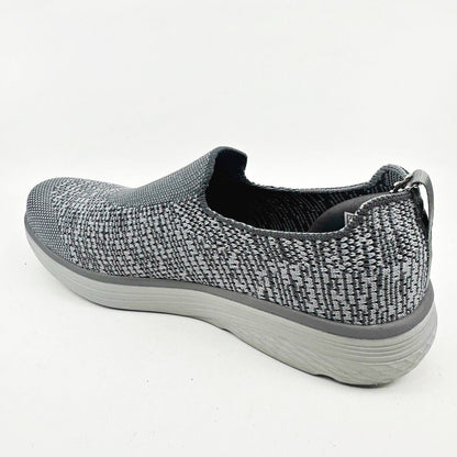 Skechers Max Cushioning Lite Gray Womens Size 8.5 Slip On Shoes