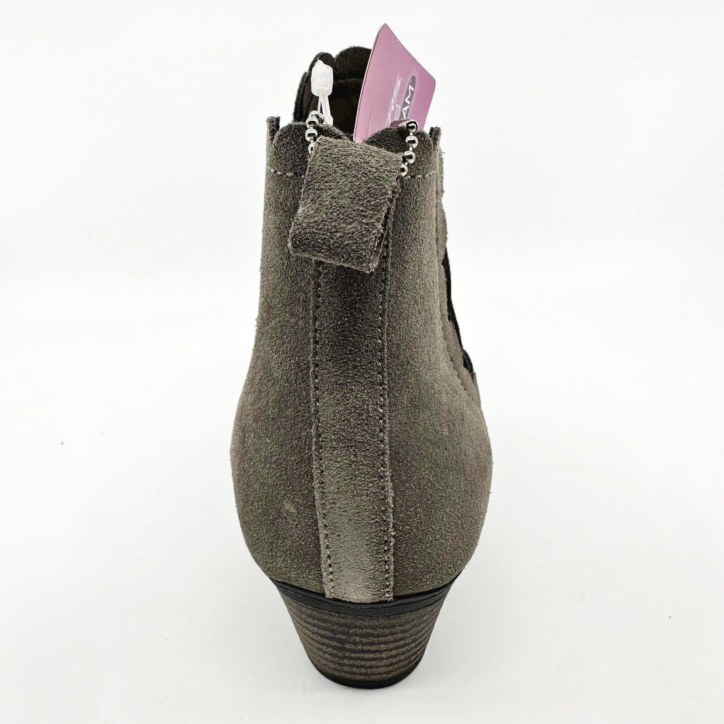 Skechers Lasso Diver Taupe Womens Size 7 Memory Foam Ankle Bootie