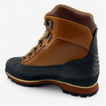 Timberland Euro Hiker Burnt Orange Navy Mens Boot Waterproof Combat