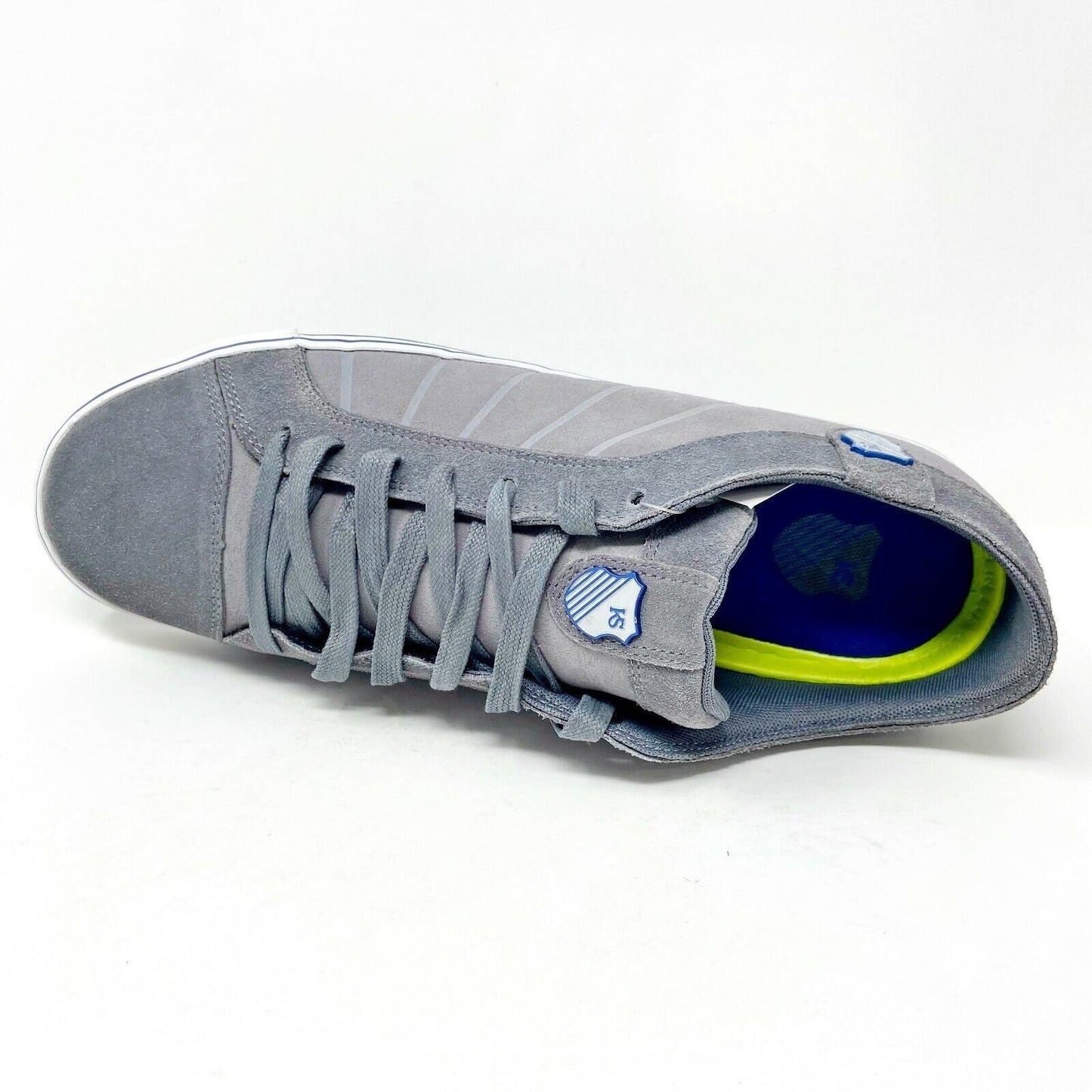 K Swiss HWD VNZ Charcoal Stingray Classic Blue Mens Size 13 Sneakers 02685 082
