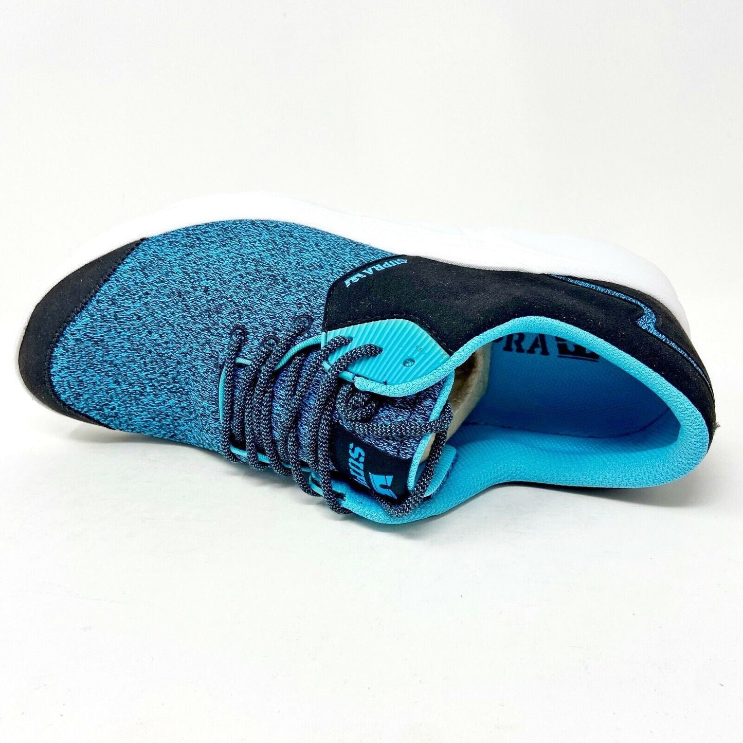 Supra Noiz Black Blue Atoll White Mens Casual Skateboard Sneakers S56006