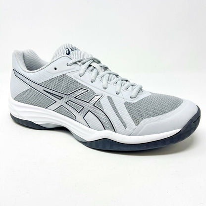 Asics Gel-Tactic Glacier Grey Silver Womens Size 12 Volleyball Shoes B752N 9693
