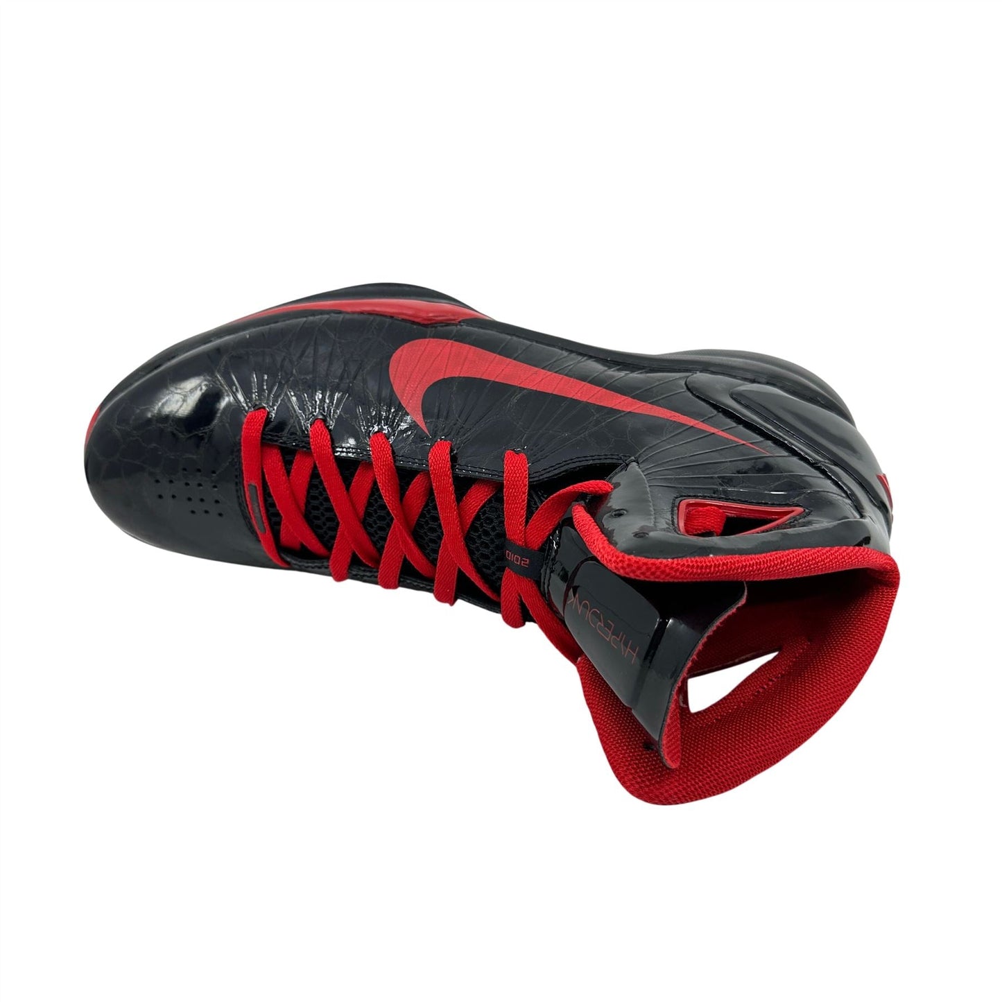 Nike Hyperdunk 2010 Black Sport Red Mens Size 13 Athletic Sneaker