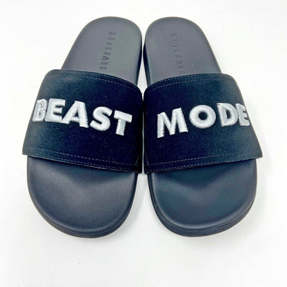 STNDRD Standard Los Angeles Monaco Beast Mode Black Mens Gym Slide Sandals