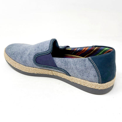 Ugg Australia Wilton Denim Blue Mens Size 8.5 Slip-On Shoes 1002239