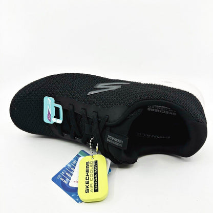 Skechers Go Walk Joy Arwen Black White Womens Size 8.5 Athletic Sneakers