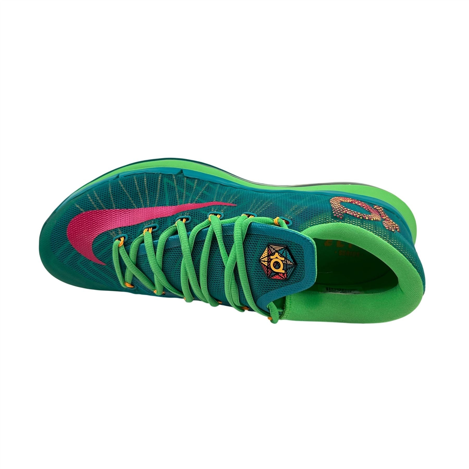 Nike KD VI Elite Green Pink Mens Athletic Hero Pack Sneaker