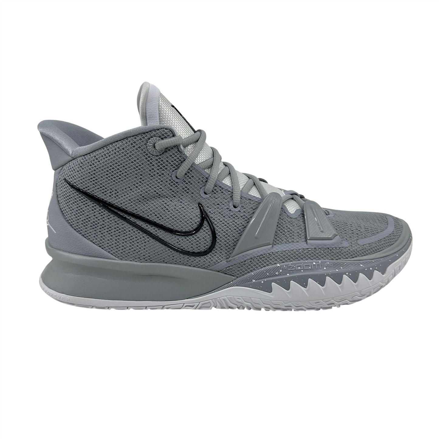 Nike Kyrie 7 TB Promo Wolf Grey Black Mens Athletic Sneaker