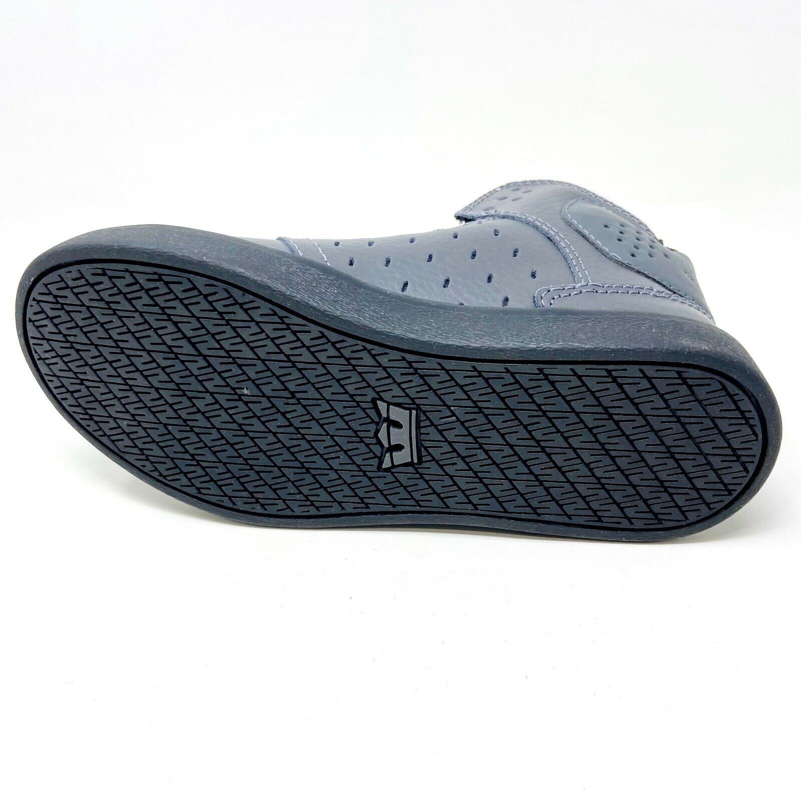 Supra Atom Magnet Gray Black Kids Size 13 Casual Sneakers SK91026