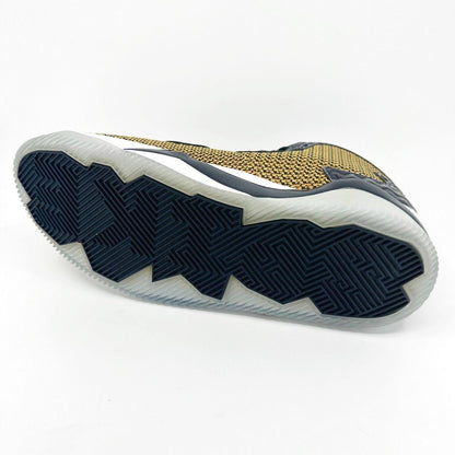 Jordan Spike Forty Gold Leaf White Midnight Navy Mens Sneakers 819952 706