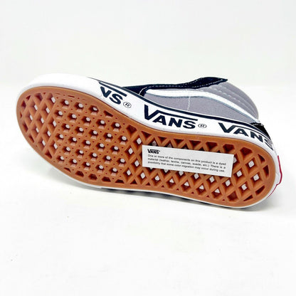 Vans Sk8 Hi Comfycush (Tape Mix) Black Frost Grey Kids Casual Shoes