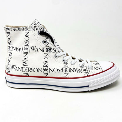 Converse Chuck 70 Hi Grid JW Anderson White Black Insign Mens Sneakers 160808C