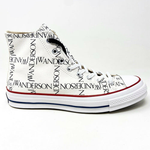 Converse Chuck 70 Hi Grid JW Anderson White Black Insign Mens Sneakers 160808C