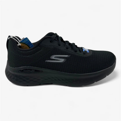 Skechers Go Run Lite Quick Stride Black Womens Athletic Sneaker