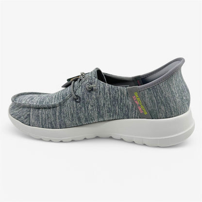Skechers Go Walk Joy Iris Gray Womens Athletic Sneaker