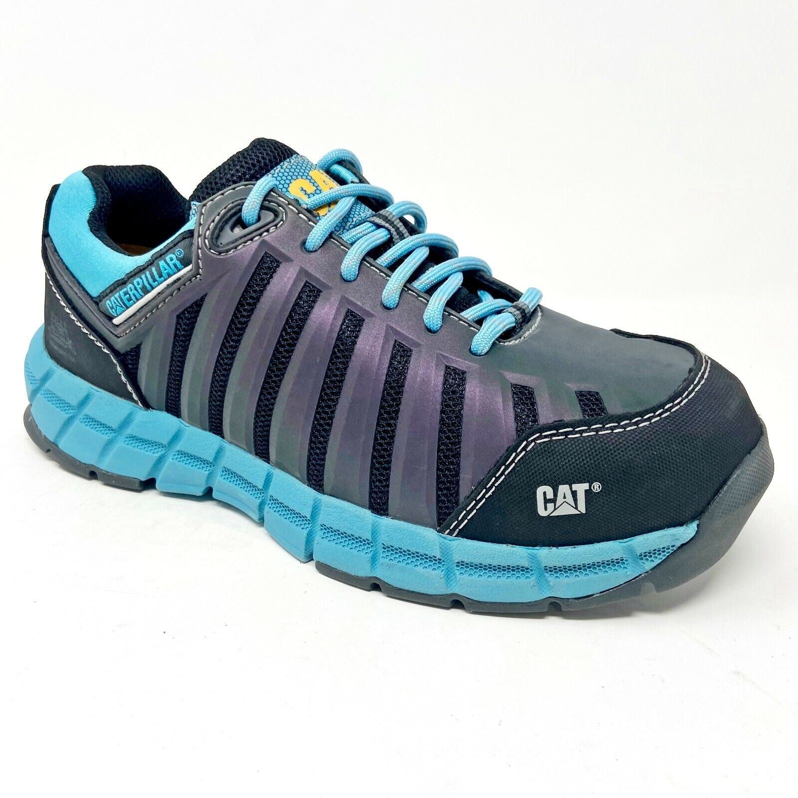 CAT Chromatic Composite Toe Maui Blue Womens Casual Work Shoes P90691