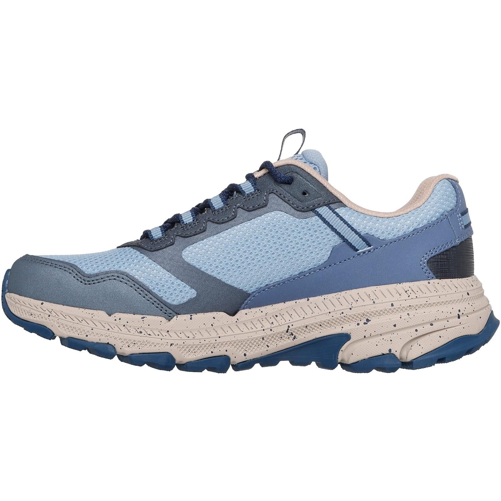 Women's Wide Fit Skechers 129525 Go Run Trail Altitude 2.0 Ravine Trainers
