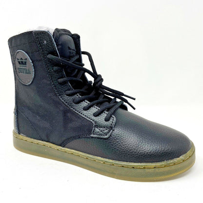 Supra Wolf Black Black Mens Size 7.5 Casual Sneakers S62006