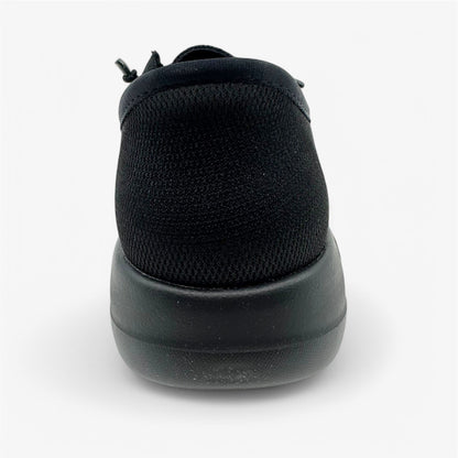 Skechers Go Walk Joy Idalis Black Womens Wide Athletic Sneaker