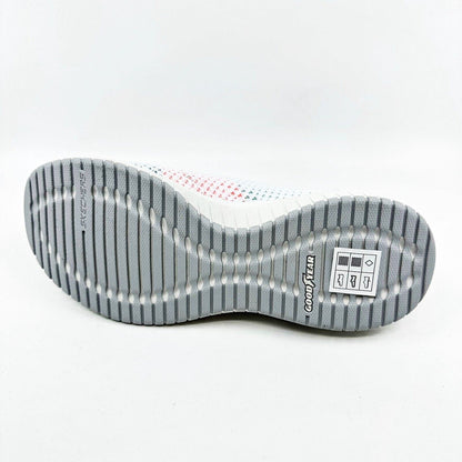 Skechers Ultra Flex Prime Wondrous Gain White Multi Womens Size 5.5