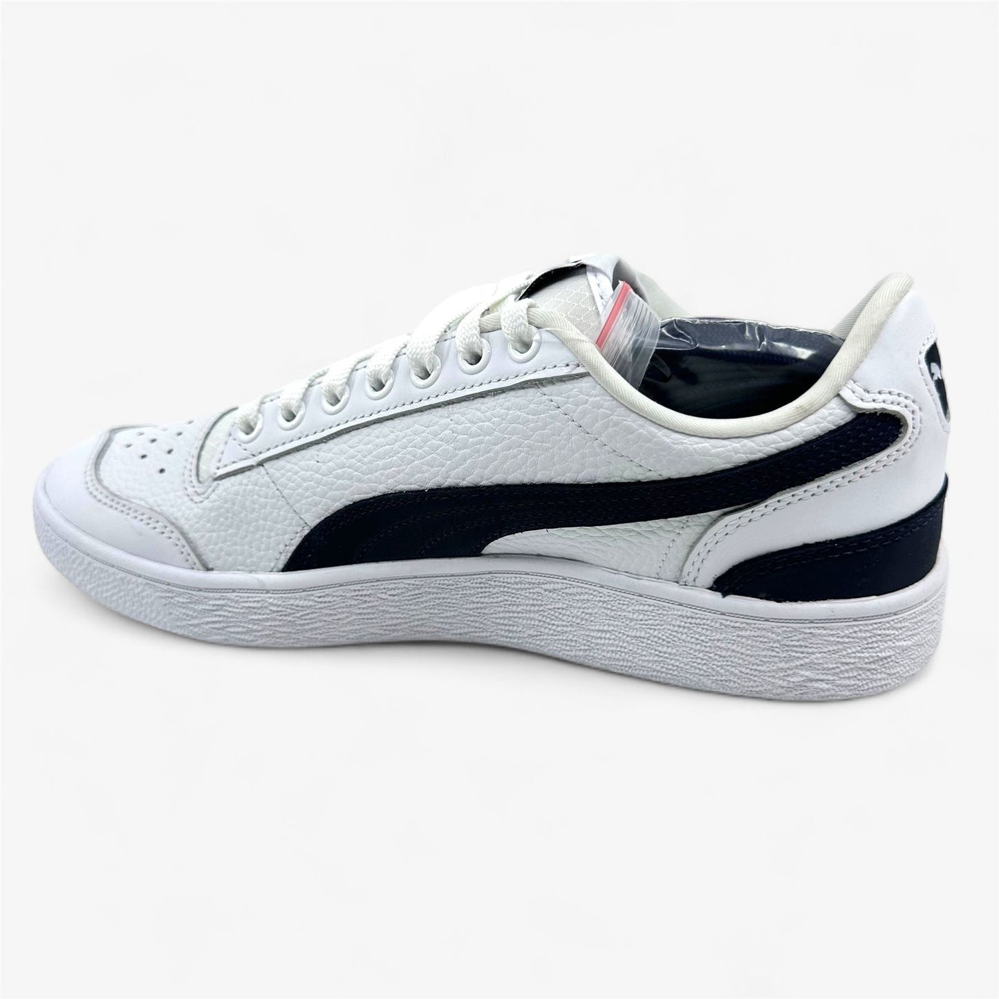 PUMA Ralph Sampson x Hussle Way White Peacoat Mens Athletic TMC Sneaker