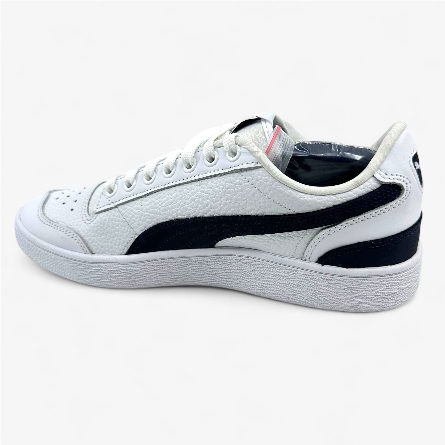 PUMA Ralph Sampson x Hussle Way White Peacoat Mens Athletic TMC Sneaker