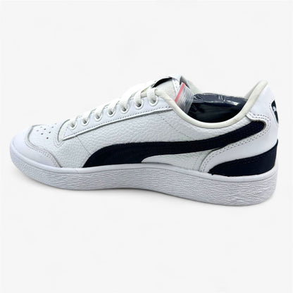 PUMA Ralph Sampson x Hussle Way White Peacoat Mens Athletic TMC Sneaker