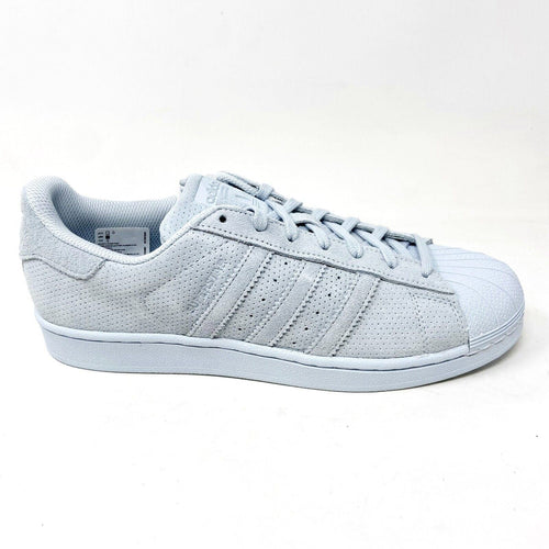 Adidas Originals Superstar RT Mono Halo Blue Mens Suede Casual Sneakers AQ4168