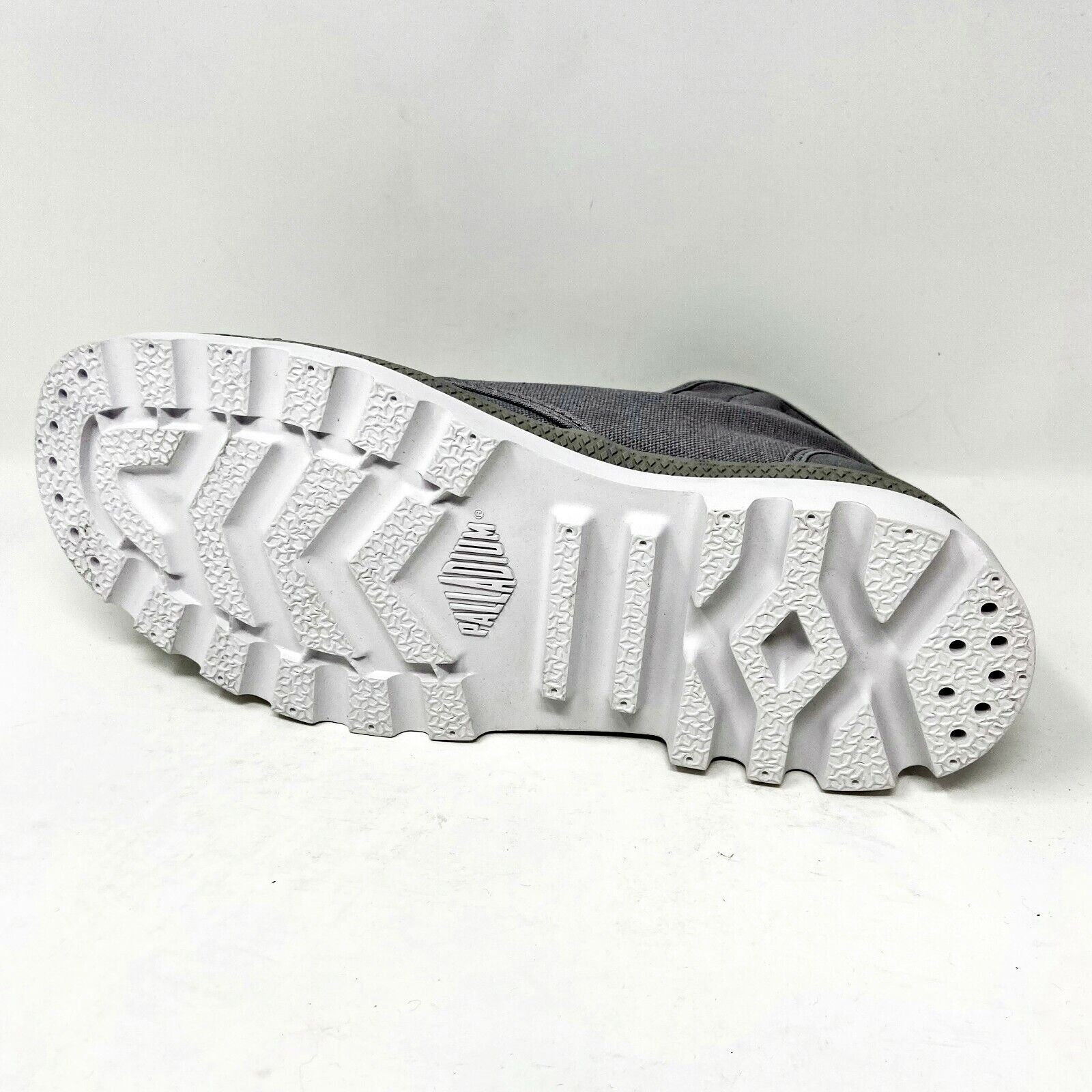 Palladium Blanc Hi Vapor White Gray Mens Size 8 Combat Boots 72886 051