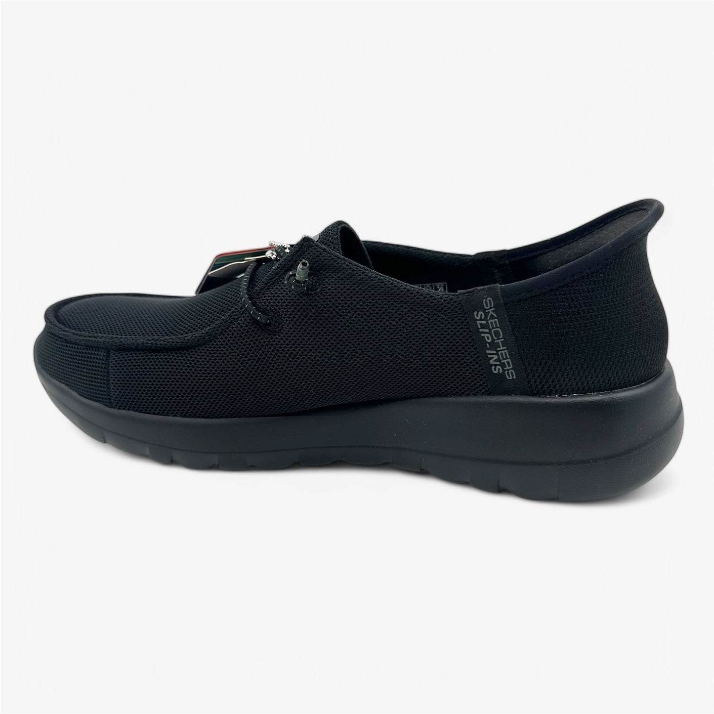 Skechers Go Walk Joy Idalis Black Womens Wide Athletic Sneaker