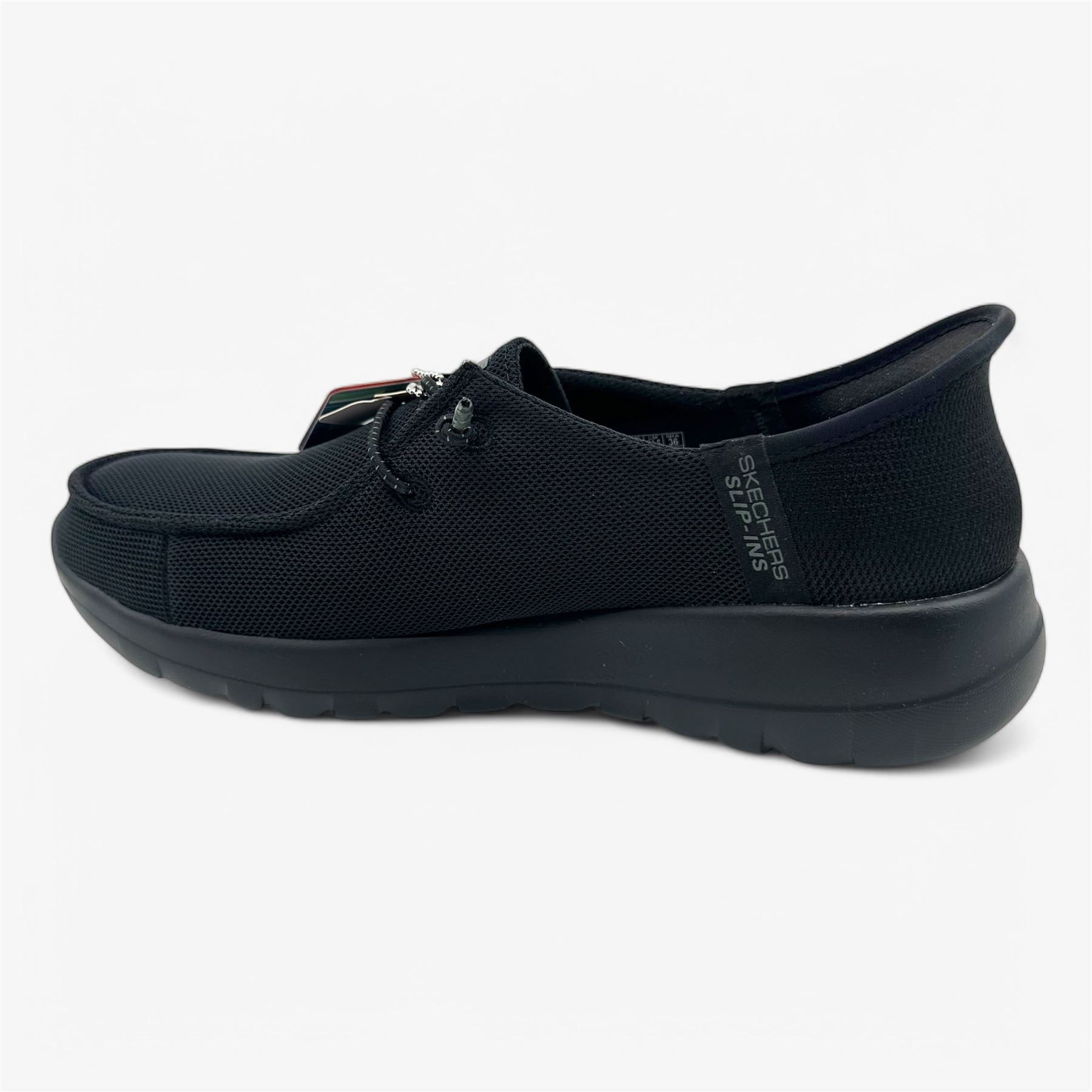Skechers Go Walk Joy Idalis Black Womens Wide Athletic Sneaker