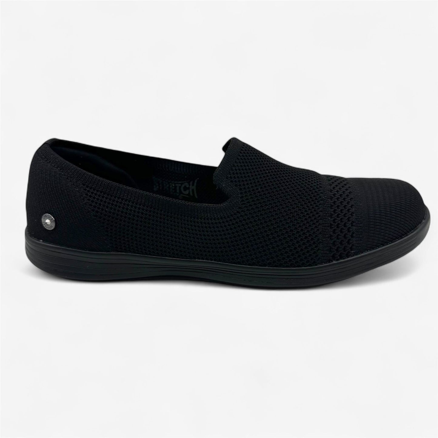 Skechers One The Go Dreamy Beaming Blacck Womens Casual Slip-On