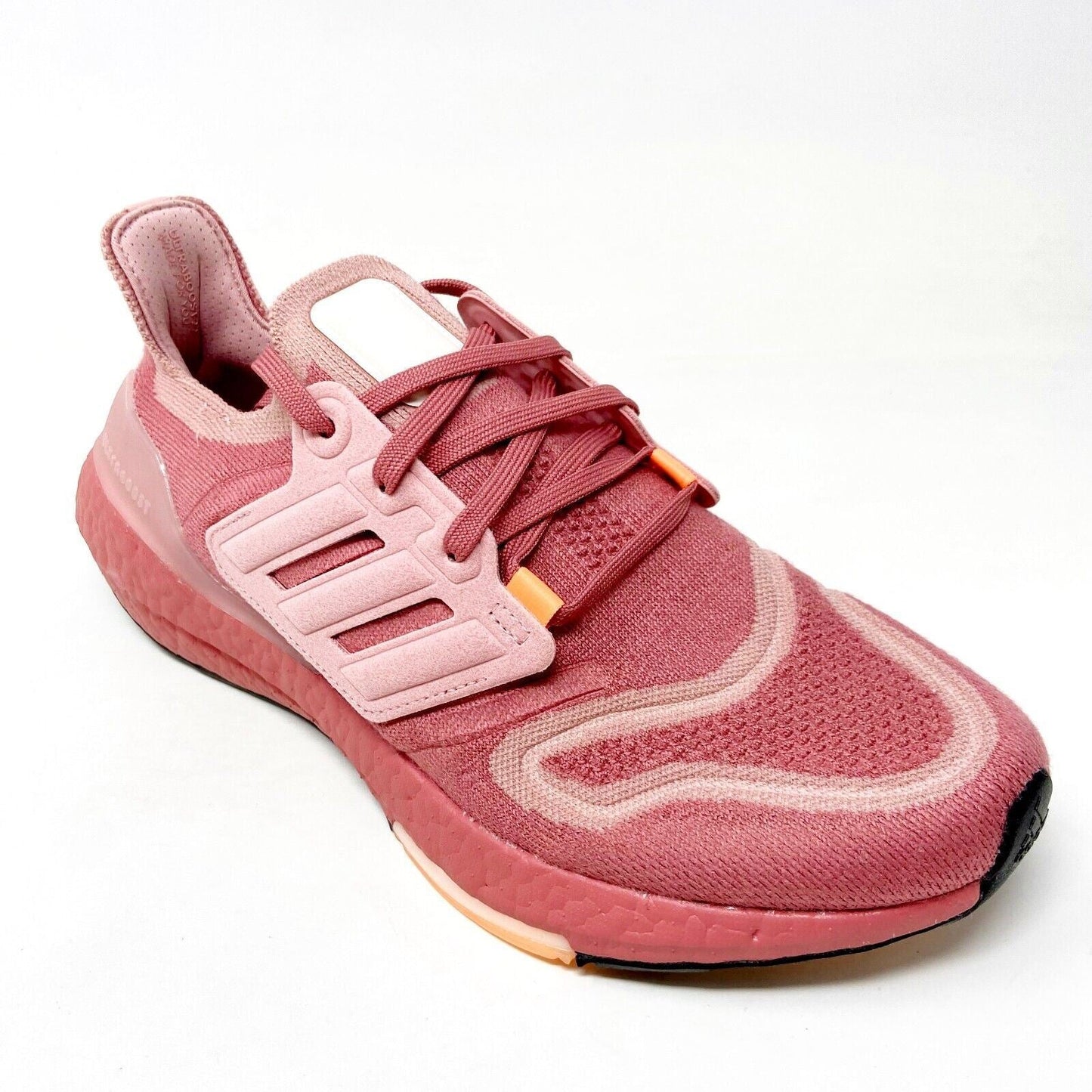 Adidas UltraBoost 22 Wonder Red Mauve Orange Womens Running Shoes GX9133