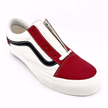 Vans Vault Old Skool VLT LX (Leather) Chili Pepper Black Mens Sneakers