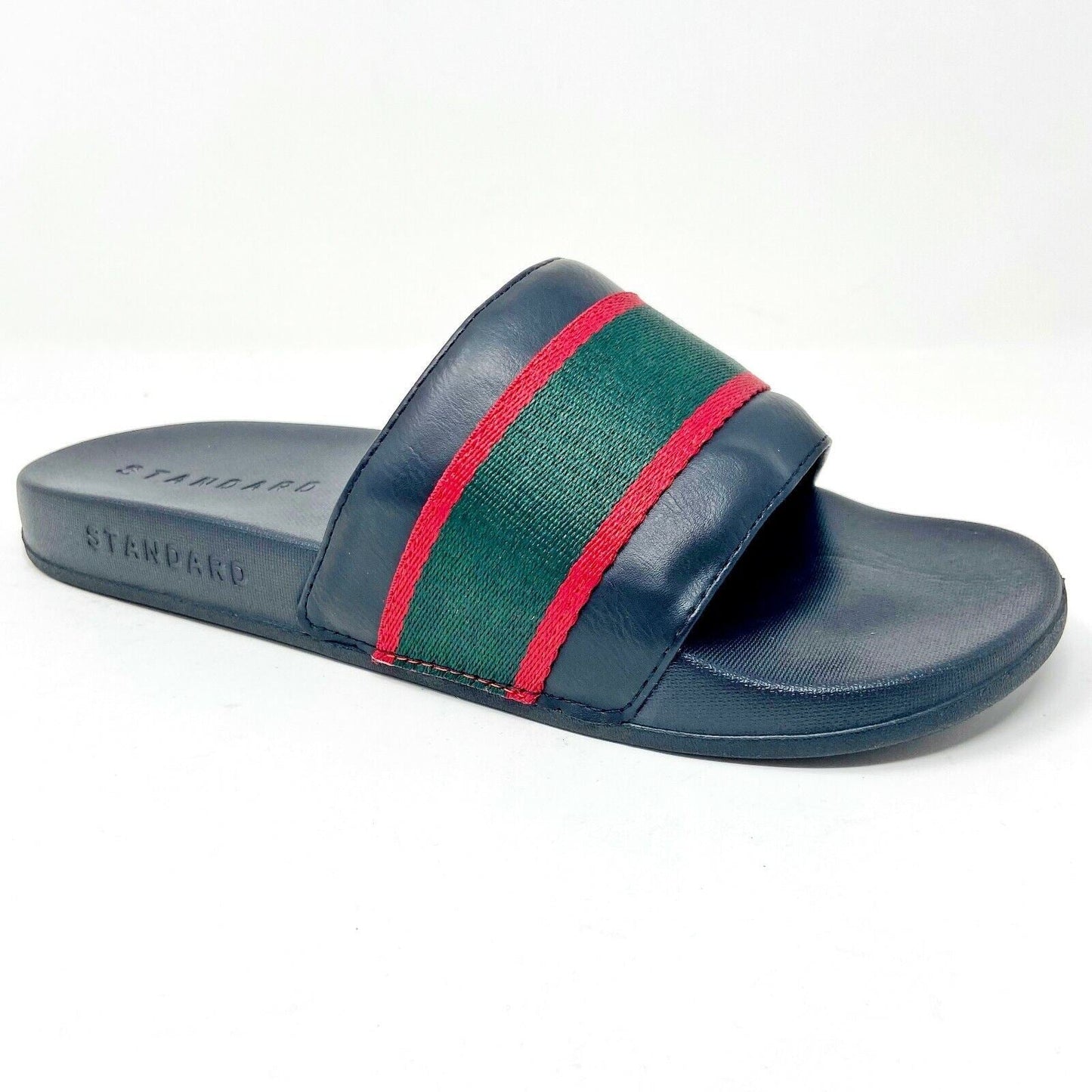 STNDRD Standard Los Angeles Monaco Black Green Red Mens Sandals
