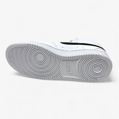 Nike Court Vision Mid NN White Black Mens Athletic Sneaker