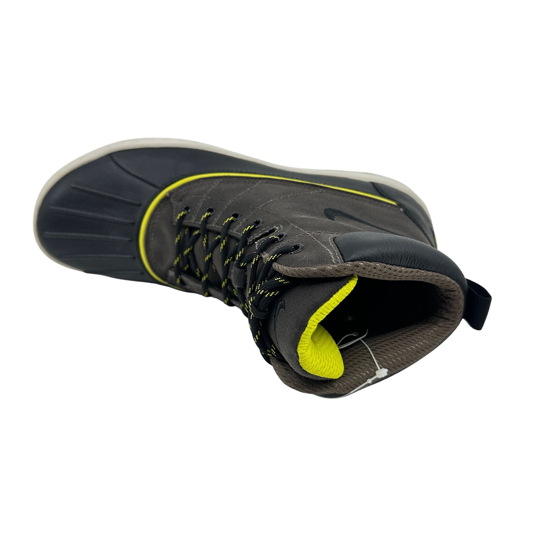 Nike Woodside Iron Grey Black Volt Mens Athletic Sneaker