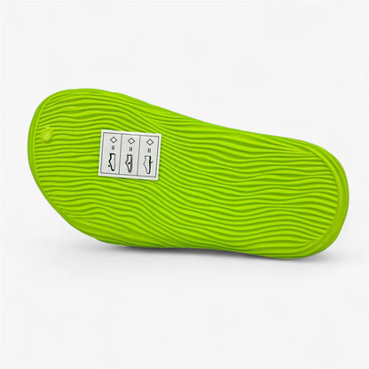 AND1 Mirage Butterfly Green Kids Girls Sandal Slide