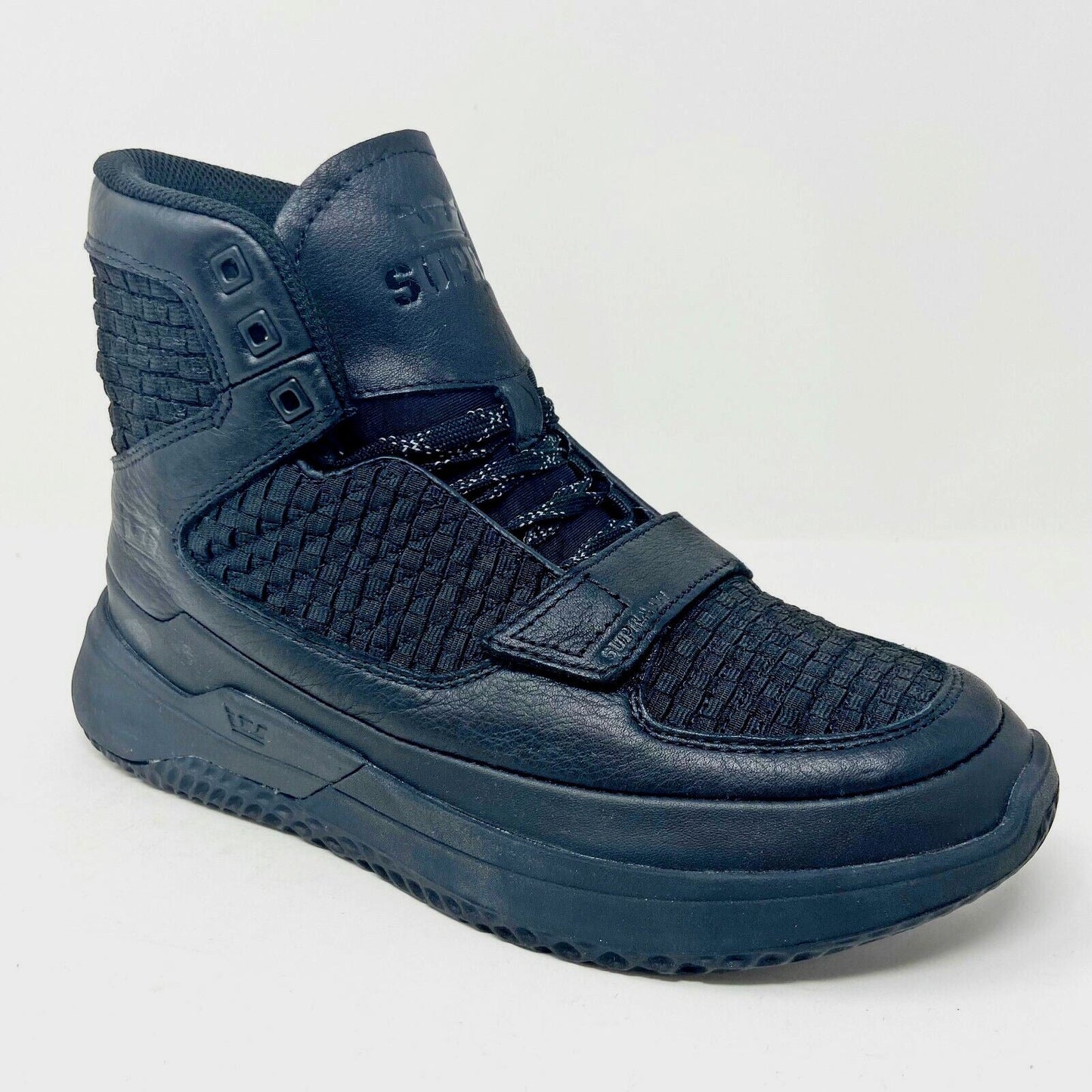 Supra Theory Triple Black Mens Size 6.5 Casual Sneakers 05904 001