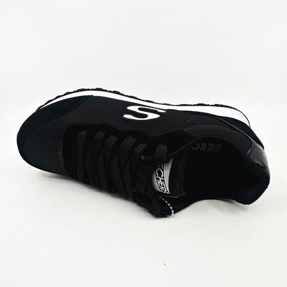Skechers OG 85 Vibein Black White Womens Size 6.5 Athletic Sneakers